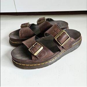 DR. MARTENS Cyprus Sandals Brown Size 10